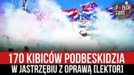 170 kibiców Podbeskidzia w Jastrzębiu z oprawą [LEKTOR] (05.09.2021 r.)