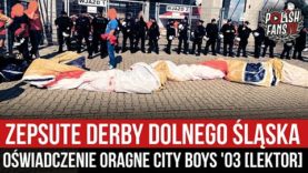 Zepsute derby Dolnego Śląska – oświadczenie Orange City Boys ’03 [LEKTOR] (02.09.2021 r.)
