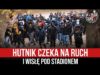 Hutnik czeka na Ruch i Wisłę pod stadionem (14.11.2021 r.)