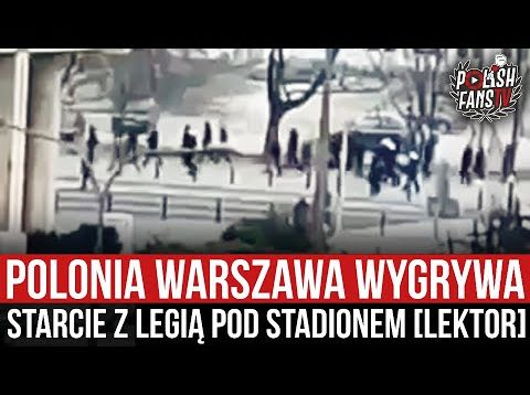 Polonia Warszawa wygrywa starcie z Legią pod stadionem [LEKTOR] (13.11.2021 r.)