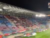 Uprzejmości na stadionie przed derbami Krakowa (07.11.2021 r.)