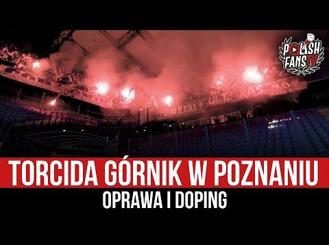 Torcida Górnik w Poznaniu – oprawa i doping (19.12.2021 r.)