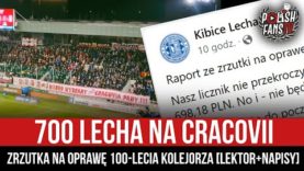 700 Lecha na Cracovii – zrzutka na oprawę 100-lecia Kolejorza [LEKTOR+NAPISY] (06.02.2022 r.)