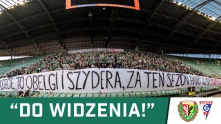 Kibice Śląska wyśmiali piłkarzy i opuścili trybunę (Śląsk Wrocław – Górnik Zabrze, 2022.05.21)