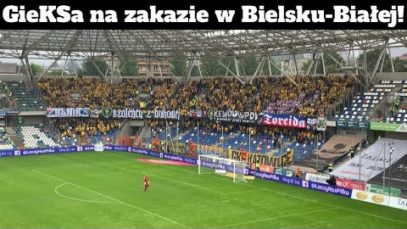 GieKSa na zakazie w Bielsku-Białej! Podbeskidzie Bielsko-Biała vs GKS Katowice 31.07.2022r.