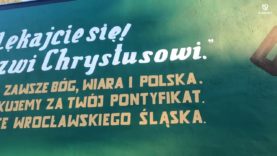 Nowe graffiti kibiców Śląska