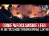 Ognie wrocławskie Legii na sektorze gości stadionu Cracovii [LEKTOR] (29.07.2022 r.)
