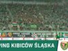 KIBICE: Doping kibiców Śląska podczas meczu Śląsk Wrocław – Cracovia