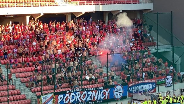 Kibice Rakowa Częstochowa na Spartaku Trnava [LEKTOR] (04.08.2022 r.)