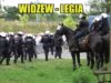 Widzew – Legia: Przemarsz kibiców Legii, przejazdy alarmowe i akcja Policji