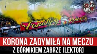 Korona zadymiła na meczu z Górnikiem Zabrze [LEKTOR] (18.09.2022 r.)
