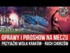 Oprawy i piroshow na meczu przyjaźni Wisła Kraków – Ruch Chorzów (16.09.2022 r.)